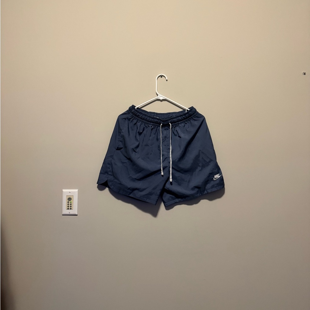 Nike Men's Navy Blue Athletic Shorts